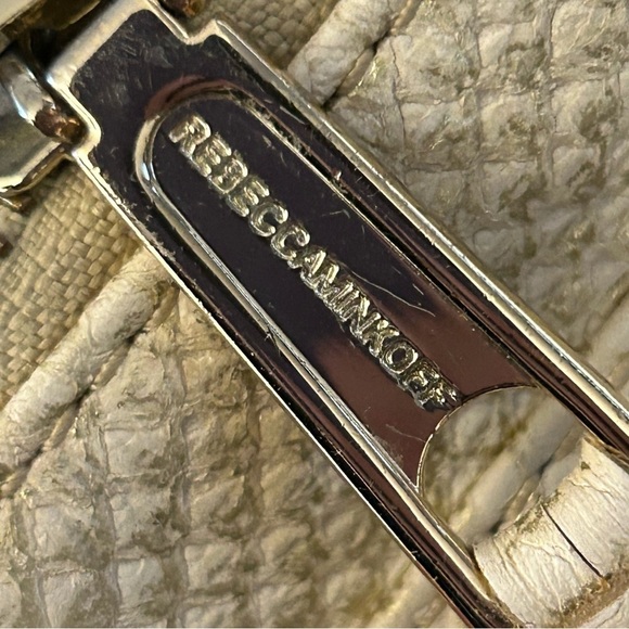 Rebecca Minkoff Cream metallic Crossbody Bag - Picture 4 of 9